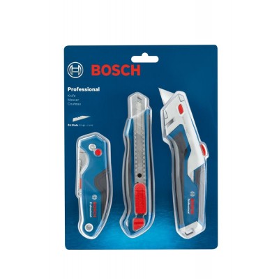 Набір ножів, 3 шт. Bosch (1600A027M4)