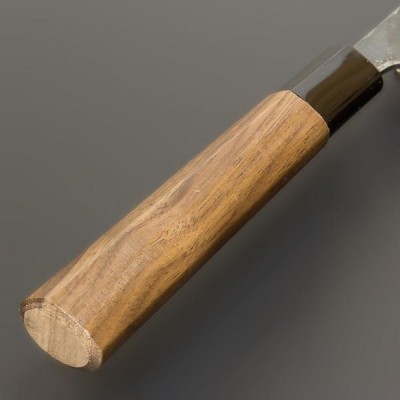 Ніж кухонний Sashimi Hocho (Yanagiba) 270 мм лезо, AOGAMI #1, рукоятка вишня, HONMAMON (4582243650540) Ніж кухонний Sashimi Hocho (Yanagiba) 270 мм лезо, AOGAMI #1, рукоятка вишня, HONMAMON (4582243650540)