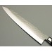 Ніж кухонний Gyuto (ШЕФ) 200 мм лезо, 61HRC, Aogami #2, ламінат SUS410, молоткова, HONMAMON (4582243656023)