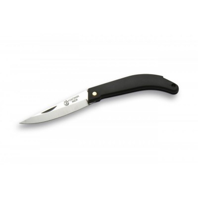 Ніж рибалки складаний 19 см, нерж., чорний, FONTANIN INOX AISI 420 HRC54 (85 мм) (841/N)