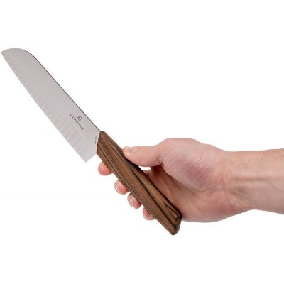 Кухонний ніж Victorinox Swiss Modern Santoku, 17 см (Vx69050.17KG)