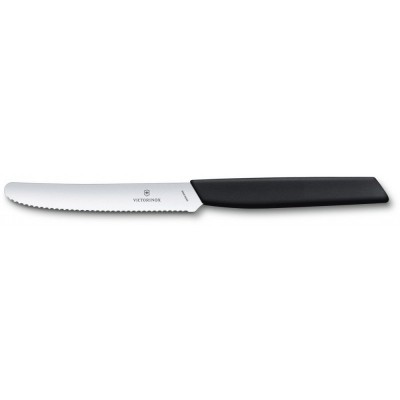 Кухонний ніж Victorinox Swiss Modern Tomato&Sausage, 11 см (Vx69003.11W)
