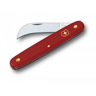 Ніж садовий загнутий Victorinox Pruning, червоний (Vx39060)