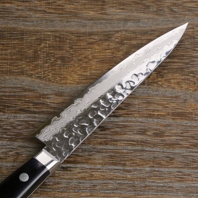 Ніж кухонний Paring 135 мм лезо, VG10 Damascus-17 61HRC, HONMAMON (4573200716577) Ніж кухонний Paring 135 мм лезо, VG10 Damascus-17 61HRC, HONMAMON (4573200716577)