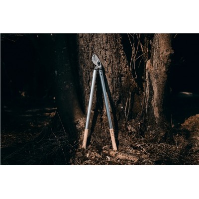 Сучкоріз (гілкоріз) з ковадлом LOWE Natural Series N22.080, 80 см, зріз 45 мм, дерев’яні ручки з ясеня