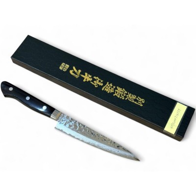Ніж кухонний Paring 135 мм лезо, VG10 Damascus-17 61HRC, HONMAMON (4573200716577) Ніж кухонний Paring 135 мм лезо, VG10 Damascus-17 61HRC, HONMAMON (4573200716577)