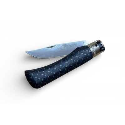 Ніж Antonini Old Bear L 21 см, рукоятка - ламінат та алюміній, сталь - W 1.4060, больстер - нікельована латунь, арт.9307/21NHK