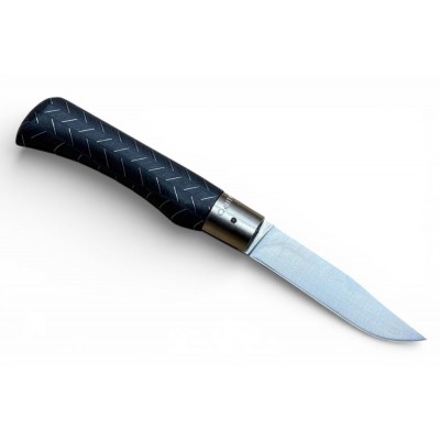 Ніж Antonini Old Bear L 21 см, рукоятка - ламінат та алюміній, сталь - W 1.4060, больстер - нікельована латунь, арт.9307/21NHK