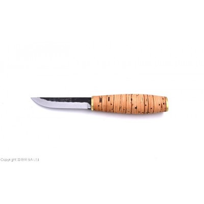 Ніж Erapuu Puukko Birch BARK 95, 80CrV2 58HRC, 95x20x3.2 мм - лезо, чохол - шкіра, BRISA 14565 Ніж Erapuu Puukko Birch BARK 95, 80CrV2 58HRC, 95x20x3.2 мм - лезо, чохол - шкіра, BRISA 14565