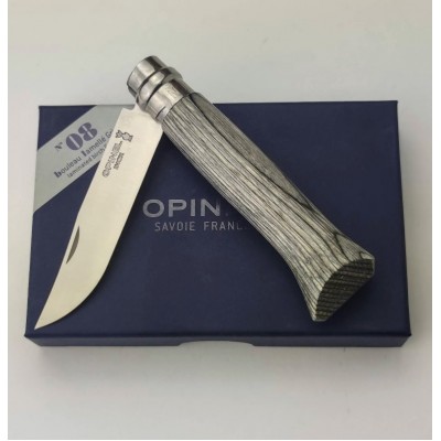 Ніж Opinel №8 Laminated Birch Grey (002389)