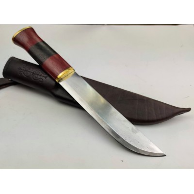 Нож Leuku 335 мм. Lauri 80CrV2 Мастер Андрей Кузьмич (Knife_80CrV2_210)