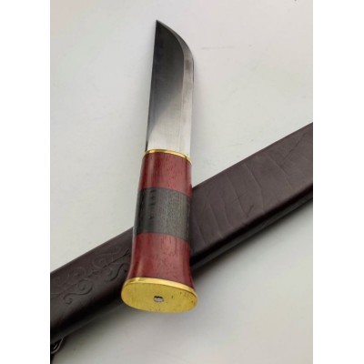Нож Leuku 335 мм. Lauri 80CrV2 Мастер Андрей Кузьмич (Knife_80CrV2_210)