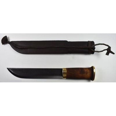 Ніж Erapuu Lapland Leuku Dark Brown 210, 80CrV2 (14577)