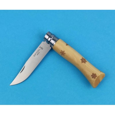 Ніж Opinel №7 VRI Nature Snow Sandvik 12C27 (001553)