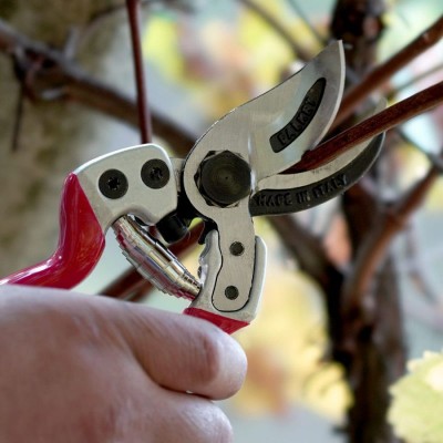 Секатор класичний, 21 см, 26 мм зріз, 230 гр, рукоятка - алюміній, С60 (57 HRC), FALKET (FAL2112)