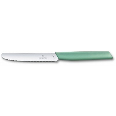 Кухонний ніж Victorinox Swiss Modern Tomato&Sausage, 11 см (Vx69006.11W41)