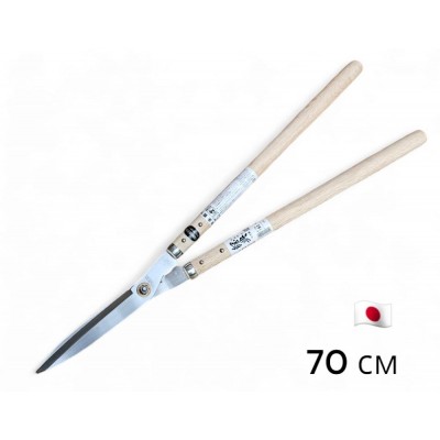 Кущоріз А-16, 70 см (леза 18 см, сталь GIN3 YCS-INOX, 61HRC) ручки - дуб, (1118885) 880 г. KANENORI