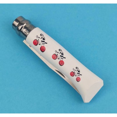 Ніж Opinel №8 Tour de France - white Sandvik 12C27 (001912) Ніж Opinel №8 Tour de France - white Sandvik 12C27 (001912)