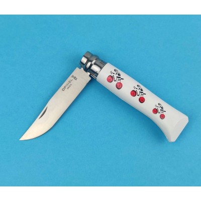 Ніж Opinel №8 Tour de France - white Sandvik 12C27 (001912)