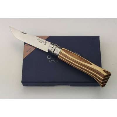 Ніж Opinel № 8 Laminated Brown (002388)