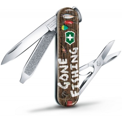 Ніж Victorinox Classic LE 2020 "Gone Fishing", 58 мм/7 функцій (Vx06223.L2005)