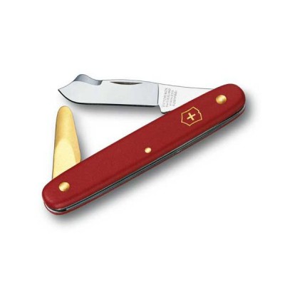 Ніж для саду Victorinox Budding Knife Combi 2, 100мм/3функ/червоний мат (Vx39140) Ніж для саду Victorinox Budding Knife Combi 2, 100мм/3функ/червоний мат (Vx39140)
