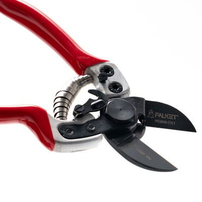 Секатор, два леза тефлон, 21 см, рукоятка - алюміній, С60 (57 HRC), FALKET (FAL2020EVOMOON)