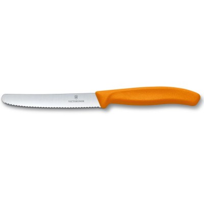 Кухонний ніж Victorinox SwissClassic Tomato&Table; 11 см (Vx67836.L119) Кухонний ніж Victorinox SwissClassic Tomato&Table; 11 см (Vx67836.L119)