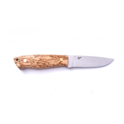 Ніж Trapper 95, (ELMAX 95х23х3,5мм, 60HRC) чохол - шкіра, руків`я - карельська береза, BRISA