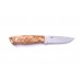 Ніж Trapper 95, (ELMAX 95х23х3,5мм, 60HRC) чохол - шкіра, руків`я - карельська береза, BRISA