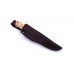Ніж Trapper 95, (ELMAX 95х23х3,5мм, 60HRC) чохол - шкіра, руків`я - карельська береза, BRISA
