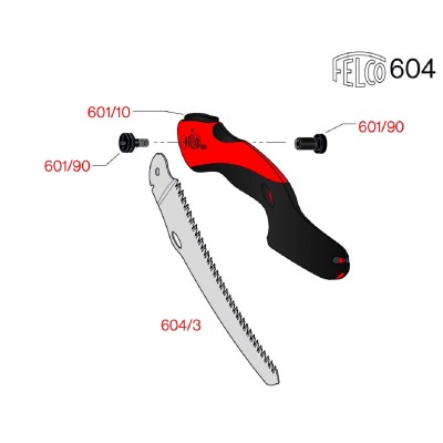 Пила складна Felco 604 (Felco604)