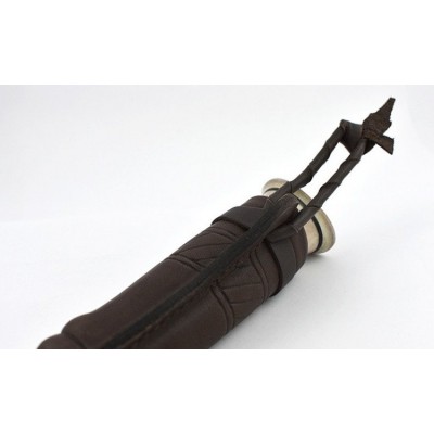 Ніж Erapuu Puukko Curly Birch 95, 80CrV2, рукоятка - оленячий ріг та карельська береза (14566)
