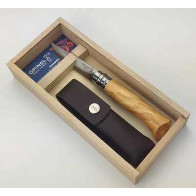 Ніж Opinel №8 VRN Olive OPAK (001004) Ніж Opinel №8 VRN Olive OPAK (001004)