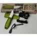 Ніж Morakniv Eldris 1.0 Colour Green (12633) + кресало, паракорд та застібка