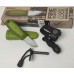 Ніж Morakniv Eldris 1.0 Colour Green (12633) + кресало, паракорд та застібка