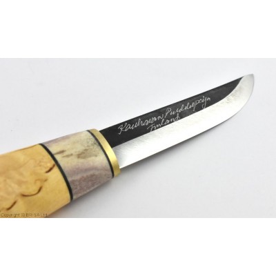 Ніж KAUHAVA Puukko 95, 80CrV2 58HRC, 95x20x3.2 мм - лезо, чохол - шкіра, BRISA 14163 Ніж KAUHAVA Puukko 95, 80CrV2 58HRC, 95x20x3.2 мм - лезо, чохол - шкіра, BRISA 14163