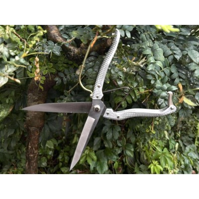 Ножиці ONOTETSU 290 для топіарної стрижки та нівакі 290 мм з дужкою (леза 130 мм, 59HRC, SK85)