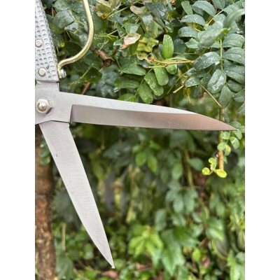 Ножиці ONOTETSU 290 для топіарної стрижки та нівакі 290 мм з дужкою (леза 130 мм, 59HRC, SK85)