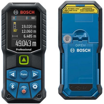 Лазерний далекомір Bosch GLM 50-27 CG (зелений промінь) (0601072U01) 
