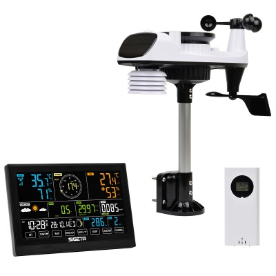 Метеостанція SIGETA SmartMeteo Max 8-in-1 Wi-Fi Метеостанція SIGETA SmartMeteo Max 8-in-1 Wi-Fi