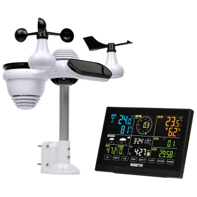 Метеостанція SIGETA SmartMeteo Pro 7-in-1 Wi-Fi Метеостанція SIGETA SmartMeteo Pro 7-in-1 Wi-Fi
