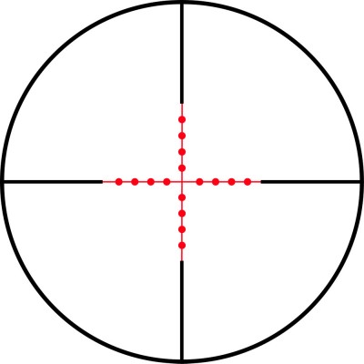 Оптичний приціл KONUS KONUSPRO AS-34 2-6x28 MIL-DOT IR