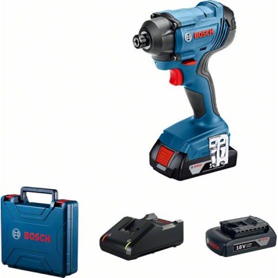 Акумуляторний ударний гайковерт BOSCH GDR 180-Li 2х2.0 Ач + ЗУ (06019G5123) Акумуляторний ударний гайковерт BOSCH GDR 180-Li 2х2.0 Ач + ЗУ (06019G5123)