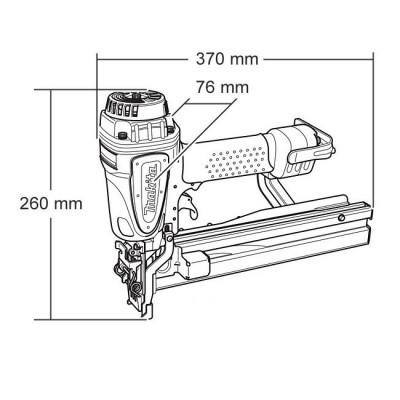 Пневматичний степлер MAKITA AT2550A