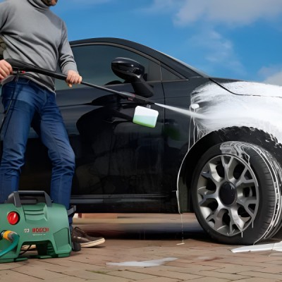 Мийка високого тиску Bosch EasyAquatak 120 + шланг 5 м (06008A7901)