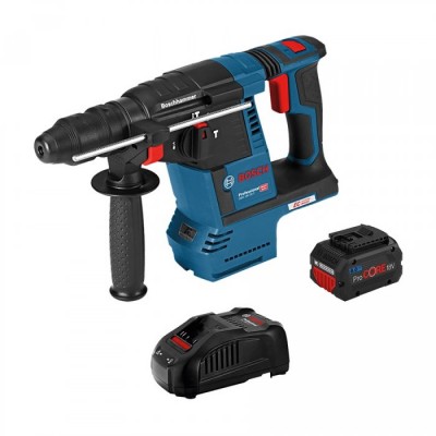 Акумуляторний перфоратор Bosch GBH 18V-26 + 1 x акумуляторна батарея ProCORE18V 8.0Ah + ЗУ GAL1880CV (0615990M3N) Акумуляторний перфоратор Bosch GBH 18V-26 + 1 x акумуляторна батарея ProCORE18V 8.0Ah + ЗУ GAL1880CV (0615990M3N)
