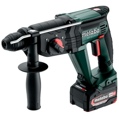 Акумуляторний перфоратор Metabo KH 18 LTX 24 (2х18 В, 5.2 А*ч, 2.1 Дж) (601712650)