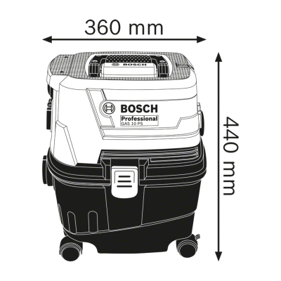 Будівельний пилосос Bosch GAS 15 PS Professional (06019E5100)