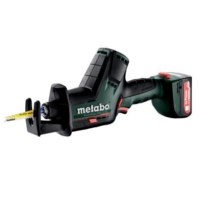 Акумуляторна шабельна пила Metabo PowerMaxx SSE 12 BL (12 В, 2х2 А*год) (602322500)
